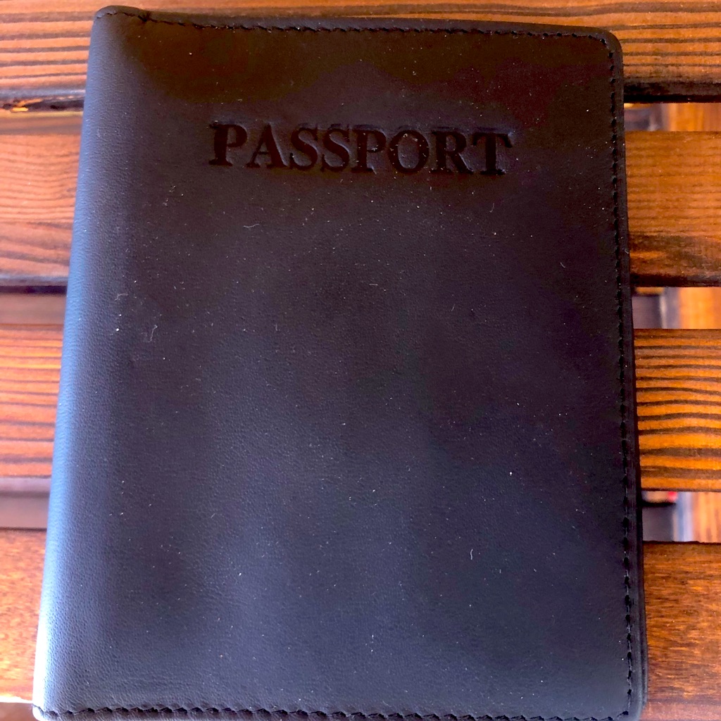 Leather Passport Wallet